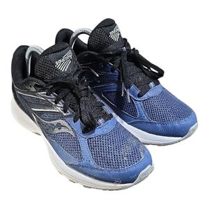Saucony Mens Cohesion 14 S20628-3 Blue Running Shoes Sneakers Size 8